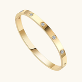 PULSERA DE ESLABONES DE ETERNIDAD CON CIRCONITAS