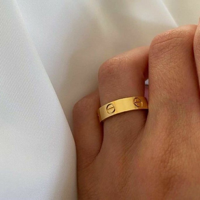 ANILLO DE BELLEZA FLORAL DE AMOR