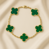 Clover Bracelet Green