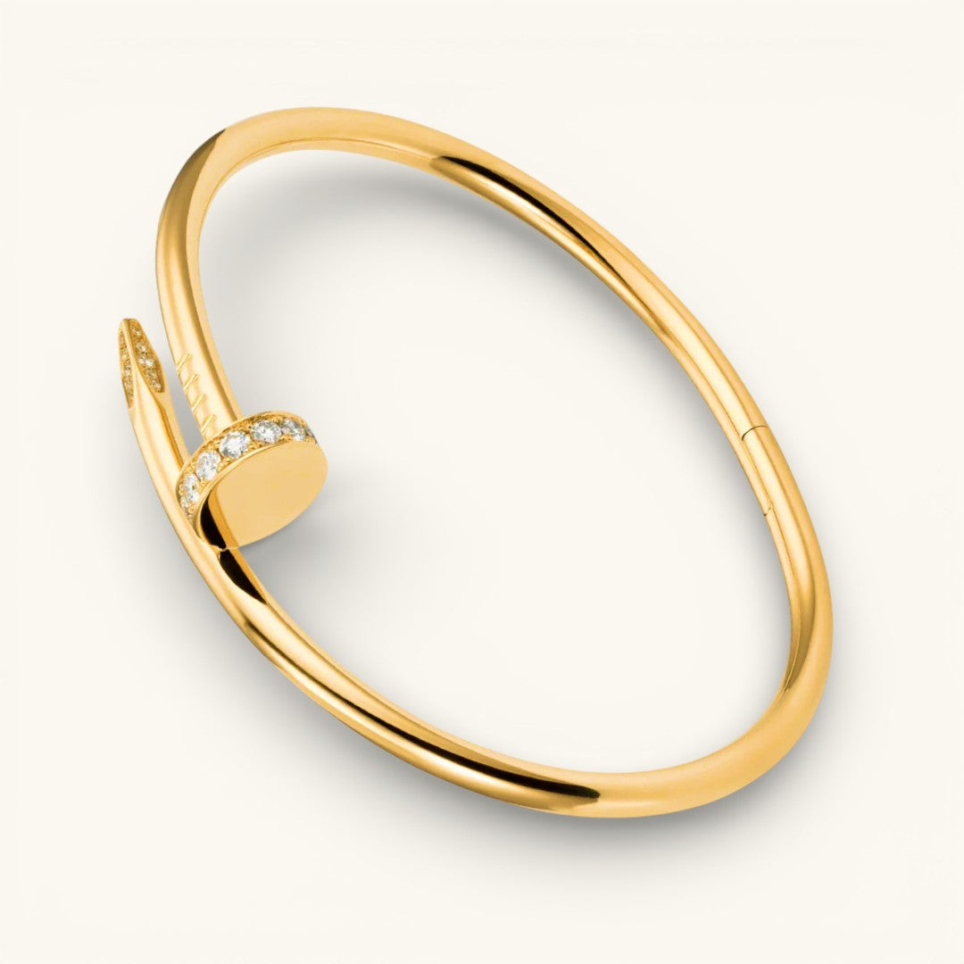 UÑAS ELEGANCIA DELUXE ORO 18K