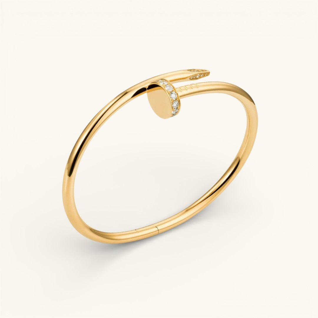 UÑAS ELEGANCIA DELUXE ORO 18K