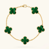 Clover Bracelet Green