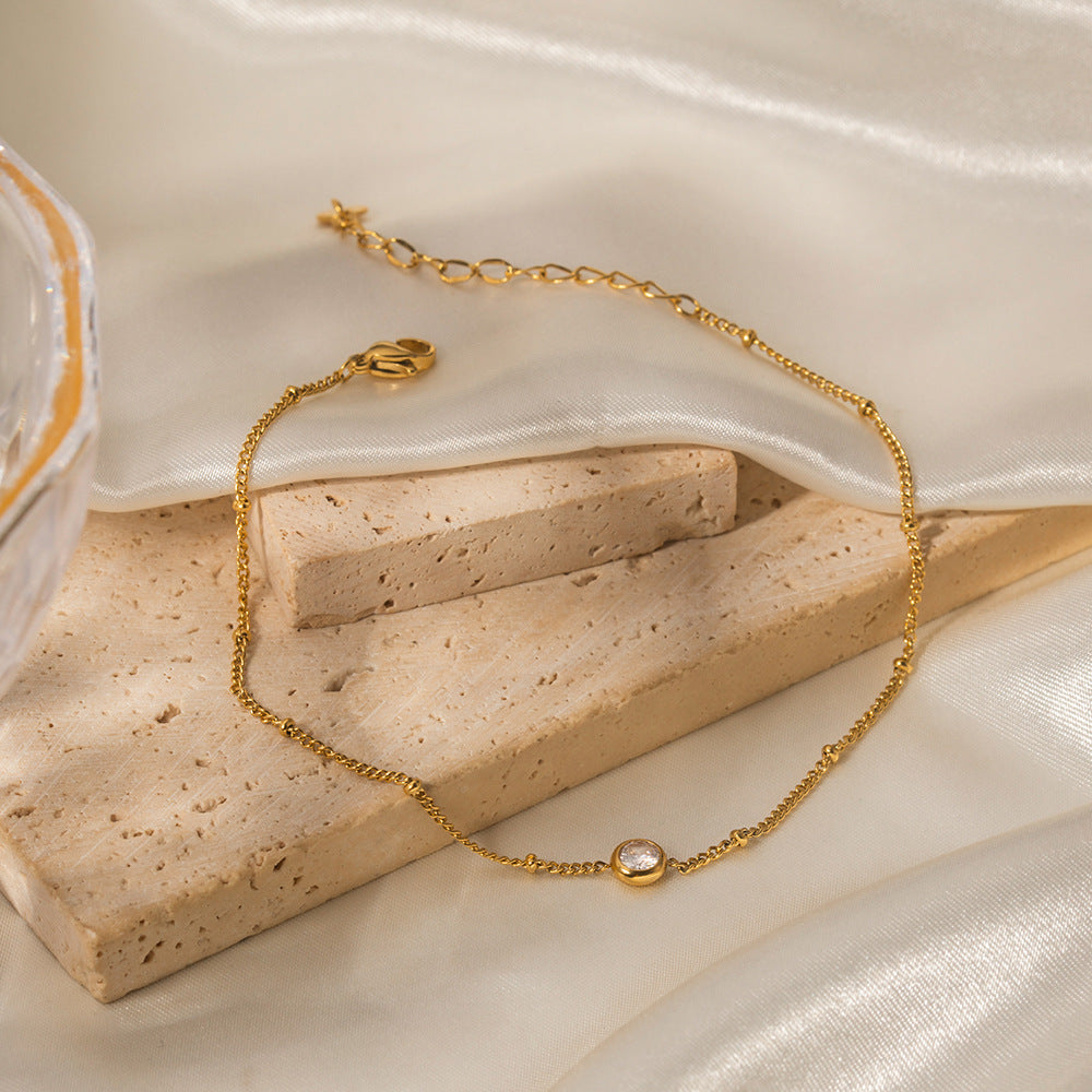 Tobillera dorada Marisol