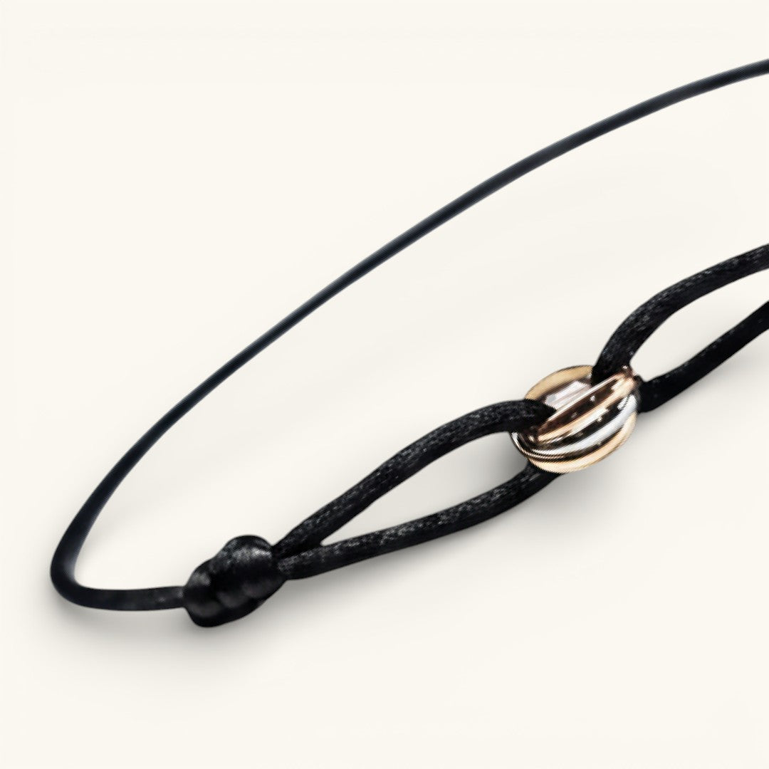 PULSERA DE ORO TRIFECTA