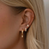 Aros de diamantes Cassidy