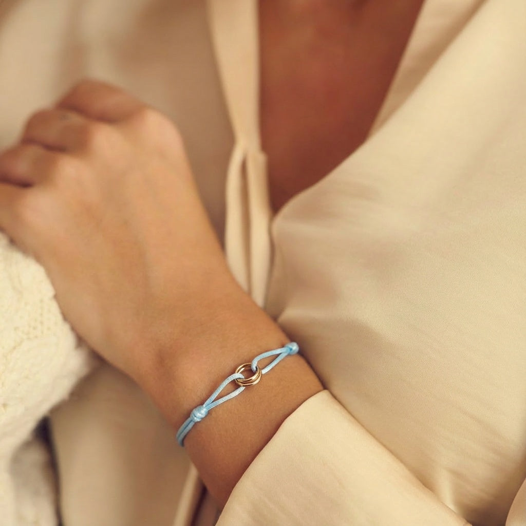 PULSERA DE ORO TRIFECTA