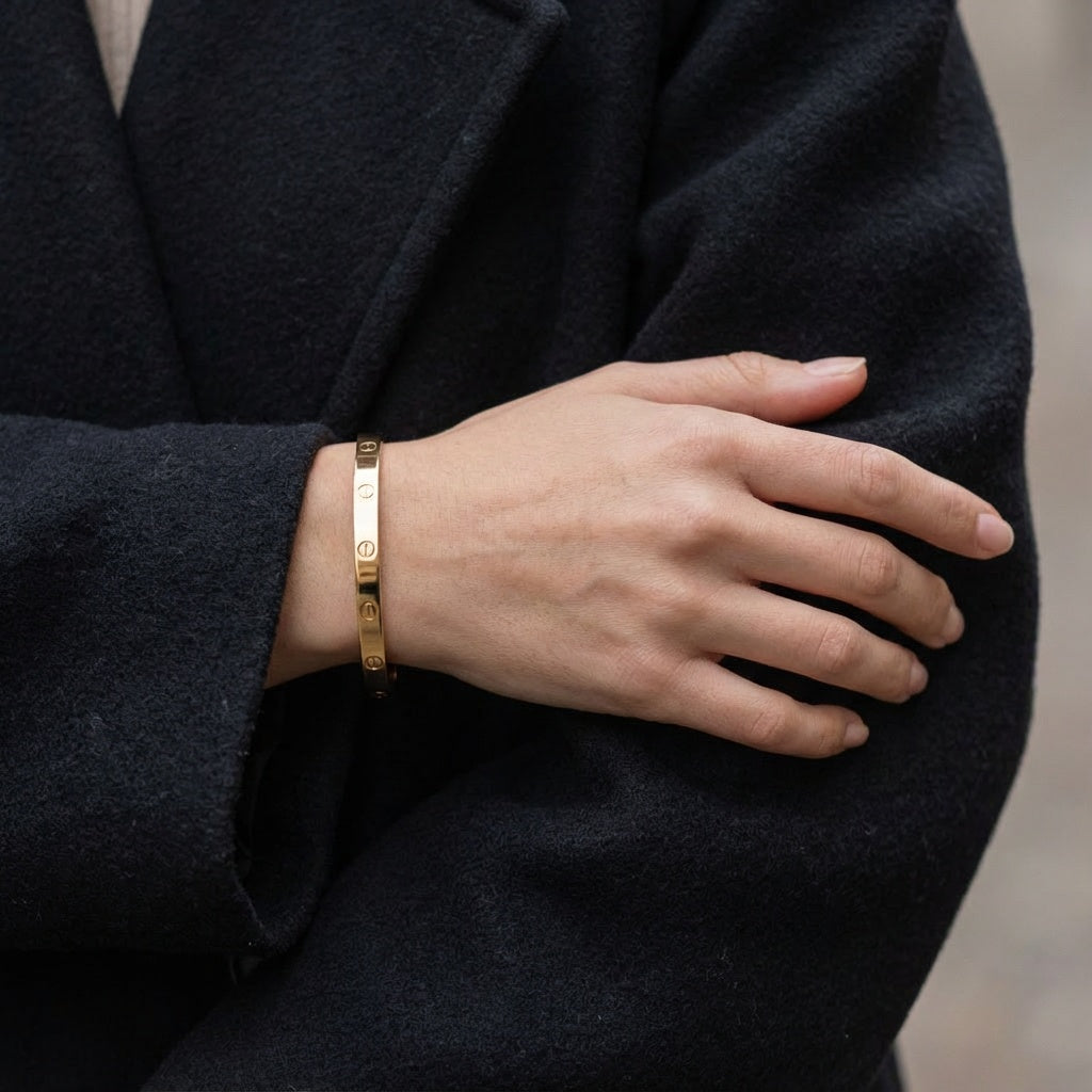 PULSERA DE ESLABONES DE ETERNIDAD FINA