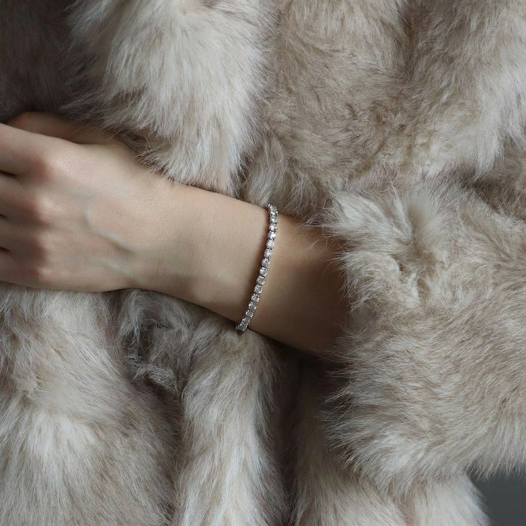 PULSERA DE TENIS ORO