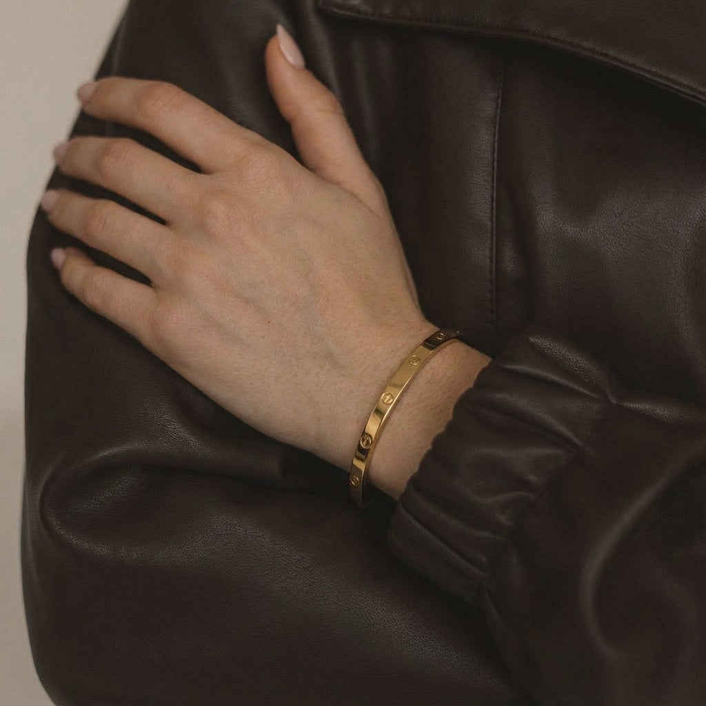 PULSERA DE ESLABONES DE ETERNIDAD FINA