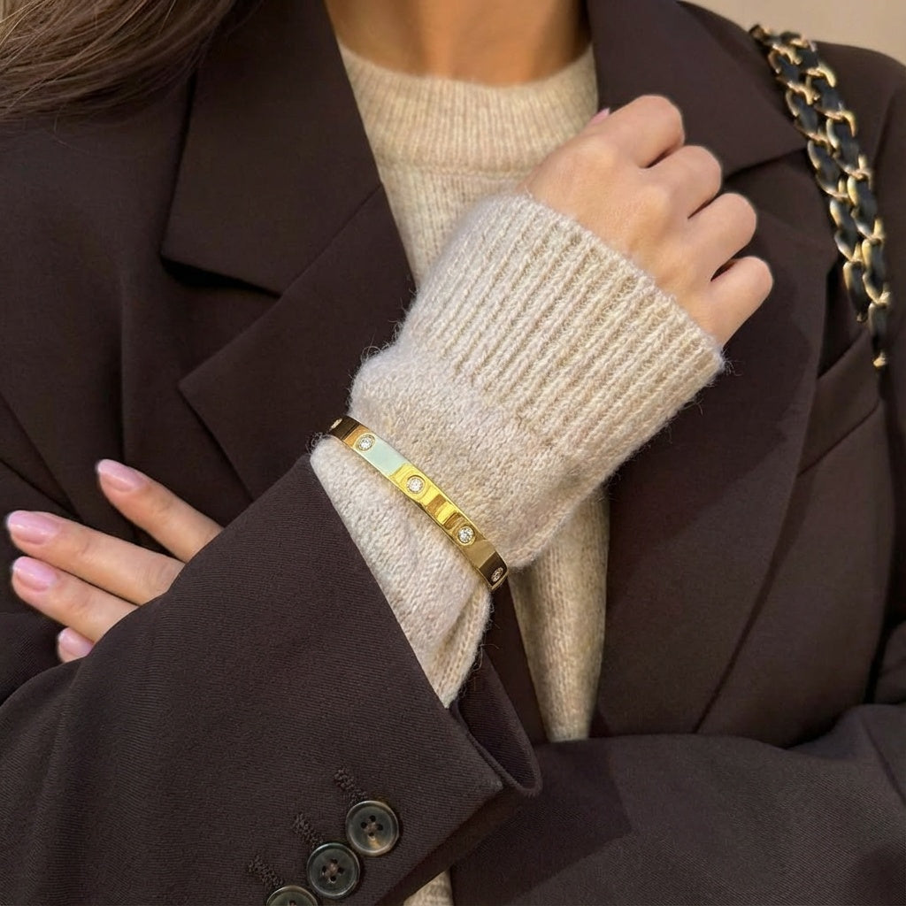 Pulsera de eslabones de la eternidad